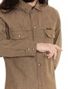 Indigofera - Copeland Overshirt Canjilon Broken Twill - Beige