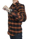 Indigofera - Dawson Shirt Japanese Selvage Flannel - Black/Brown/Burgundy/Beige
