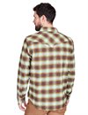 Indigofera---Dawson-Shirt-Japanese-Selvage-Flannel---Brown-Yellow-Turquoise-123