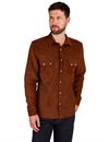 Indigofera - Dollard Corduroy Western Shirt - Brown