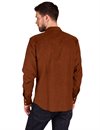 Indigofera - Dollard Corduroy Western Shirt - Brown