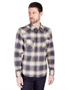 Indigofera---Dollard-Flannel-Check-Shirt---Ecru-Beige-Grey11