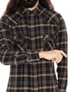 Indigofera - Dollard Shirt Herringbone Check - Navy/Beige