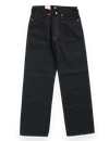 Indigofera - Duke Selvedge Jeans Rinsed Black Gunpowder - 14,5 oz
