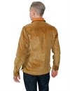 Indigofera - Eagle Rising Corduroy/Leather Jacket - Beige/Brown