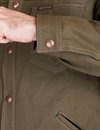 Indigofera - Fargo Rider Lined Jacket Smithson Canvas - Moss Green