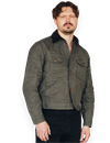 Indigofera - Fargo STPF Waxed Quarter Jacket - Greyish / Green