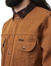 Indigofera - Fargo Trucker Jacket Smithson Canvas - 86 Terracotta