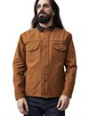 Indigofera - Fargo Trucker Jacket Smithson Canvas - 86 Terracotta