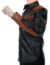 Indigofera - Hawley Two-Tone Leather Shirt - Black/Brown