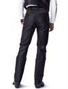 Indigofera - Hopper Giza Cotton Moleskin Pants - Black/Brown Piping