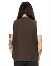 Indigofera - Iconic Lined Vest Smithson Canvas - Brown