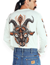 Indigofera---Iconic-Long-Sleeve-T-Shirt---Baphomet-Print