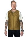 Indigofera - Iconic Vest Bedford Cord - Dark Beige