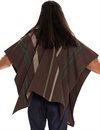 Indigofera---Japanese-Cotton-Wool-Poncho---Brown-Green123