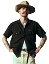 Indigofera---Javelina-Mill-Scale-Canvas-Shirt---Black-1