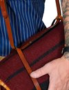 Indigofera - Leather Blanket Carrier