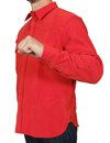 Indigofera - Manolito Shirt Moleskin - Bahamian Red