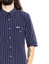 Indigofera - Randy Shirt Cotton Stripe - Indigo/White