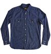 Indigofera - Sideras Western Chambray Shirt - Indigo