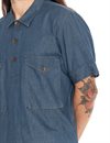 Indigofera - Teeter Shirt Cordova Denim - Petrol