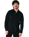 Indigofera - Webster Corduroy Flannel Shirt - Navy