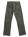 Indigofera - Wendell STPF Waxed Canvas Double Knee Pants - Greyish / Green