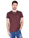 Indigofera - Wilson Pocket T-Shirt - Crimson Dusk