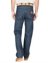 Indigofera - Wyatt Stampede Broken Twill Bootcut Jeans - 13.6 oz