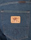 Indigofera - Wyatt Stampede Broken Twill Bootcut Jeans - 13.6 oz