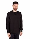 Iron & Resin - Prospector Henley Shirt - Black