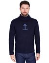 Jumperfabriken - Haddock Anchor Pullover - Navy