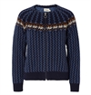 Jumperfabriken---Hillevi-Lambswool-Cardigan---Blue-12