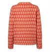 Jumperfabriken - Womens Sarali Wool Knit Jumper - Orange