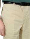 Knickerbocker - Flat Front Tapered Trouser Twill - Khaki