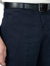 Knickerbocker - Flat Front Tapered Trouser Twill - Navy