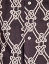 Knickerbocker - Knot Panama Shirt - Burnt Black