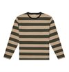 Knickerbocker - Mojave Long Sleeve Striped Tee - Tan/Green