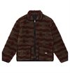 Knickerbocker - Reverse Zip Pile & Quilt Jacket - Brown