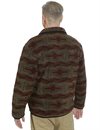 Knickerbocker - Reverse Zip Pile & Quilt Jacket - Brown