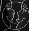 Krooked - Black Moon Smile Deck LTD. Skate Shop Day Release - 9.81´
