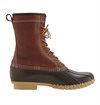 L.L. Bean - Tumbled-Leather Shearling-Lined 10´´ Bean Boots - Maple/Brown
