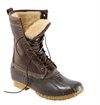 L.L. Bean - Womens 10´ Shearling-Lined Bean Boots - Brown/Brown