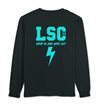 LSC - Drop In and Wipe Out Long Sleeve Tee - Black