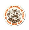 LSC - In Waves And Coffee We Trust Sticker