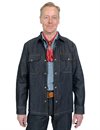 Lee - 101 Denim Overshirt in Dry Indigo - 11.5 oz