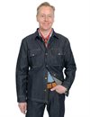 Lee - 101 Denim Overshirt in Dry Indigo - 11.5 oz