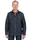 Lee - 101 Denim Overshirt in Dry Indigo - 11.5 oz