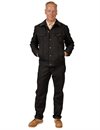 Lee - 101 Storm Rider Jacket Dry Black Denim - 13 oz