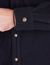 Lee - 101 Wool Overshirt - Washed Black